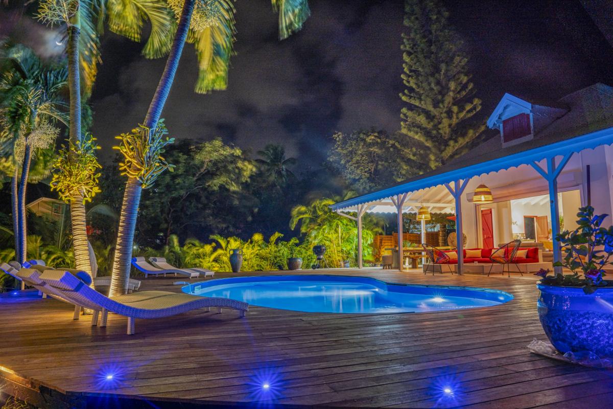 A louer villa 5 chambres Saint François Guadeloupe-de nuit-39